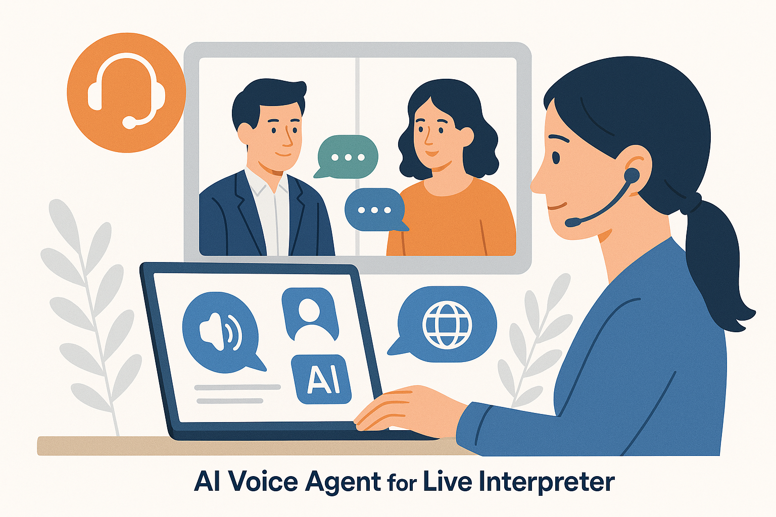 AI Voice Agent for Live Interpreter